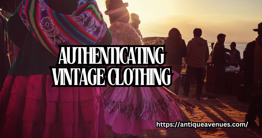 Authenticating Vintage Clothing
