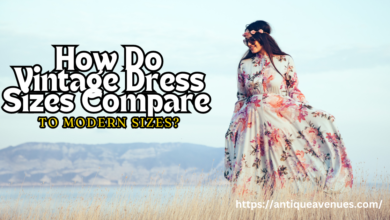 How Do Vintage Dress Sizes Compare to Modern Sizes?