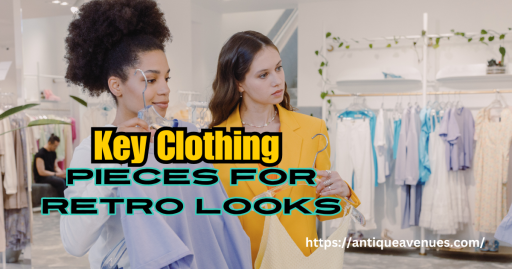 Key Clothing Pieces for Retro Looks
