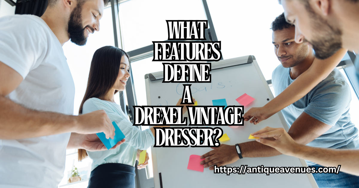 What Features Define a Drexel Vintage Dresser?