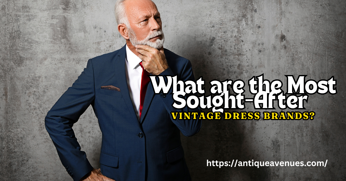 What are the Most Sought-After Vintage Dress Brands?