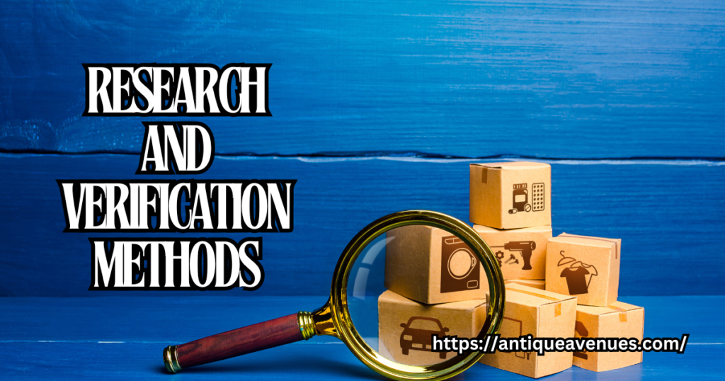 Research and Verification Methods
