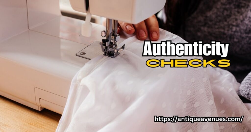 Authenticity Checks
