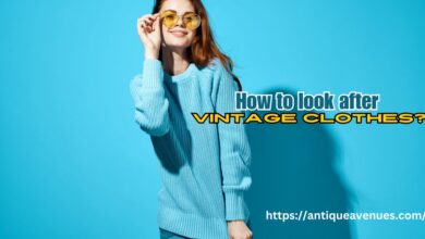 How to look after vintage clothes?