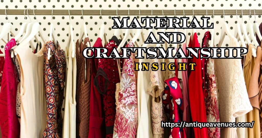 Material and Craftsmanship Insight
