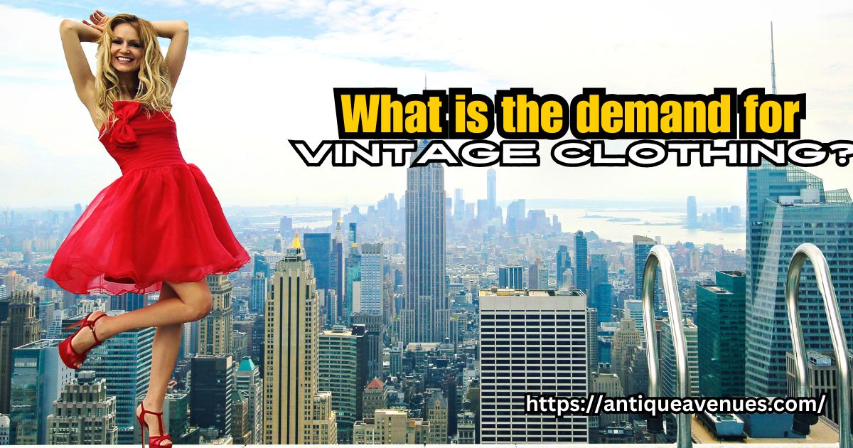 What is the demand for vintage clothing?