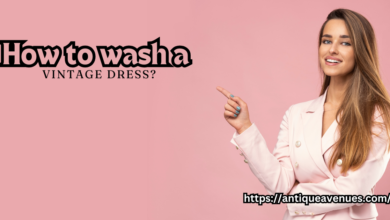 How to wash a vintage dress?