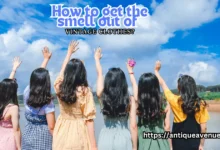 How to get the smell out of vintage clothes?