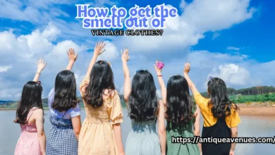 How to get the smell out of vintage clothes?