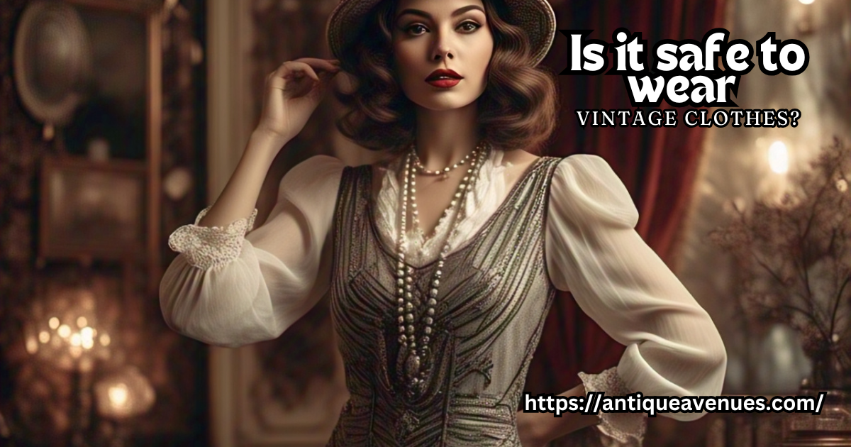 Is it safe to wear vintage clothes?
