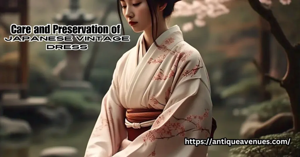 Care and Preservation of Japanese Vintage Dress