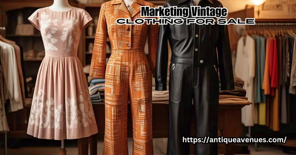 Marketing Vintage Clothing for Sale