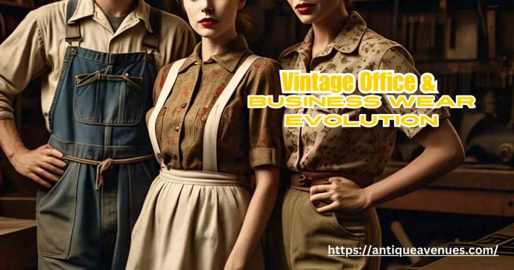 Vintage Office & Business Wear Evolution