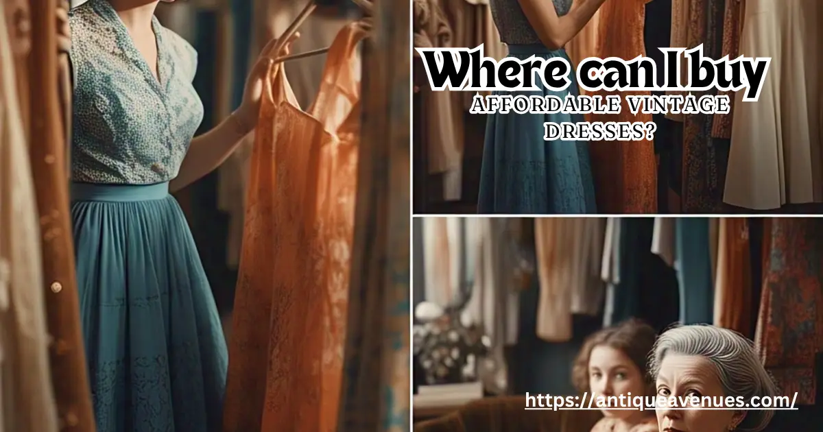 Where can I buy affordable vintage dresses?