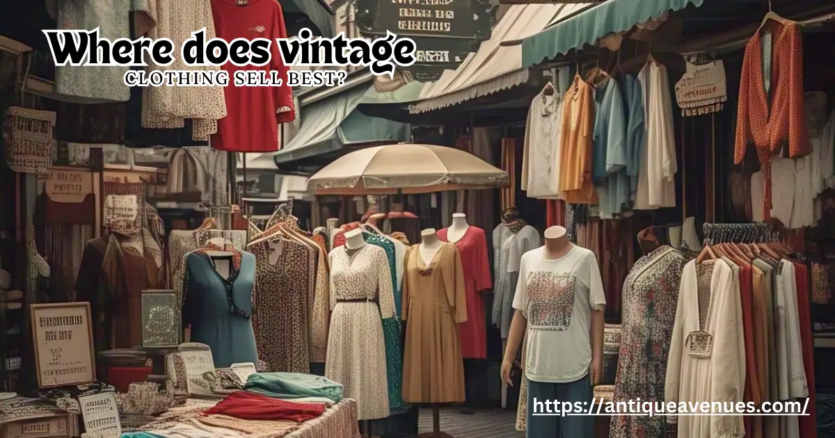 Where does vintage clothing sell best?